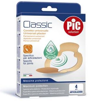 CEROTTO PIC CLASSIC ARTICOLAZIONI ANTIBATTERICO 4 PEZZI - Farmacia Mastrangelo 
