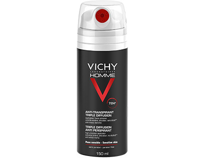 VICHY HOMME DEO AEROSOL 72H 150 ML - Farmacia Mastrangelo 