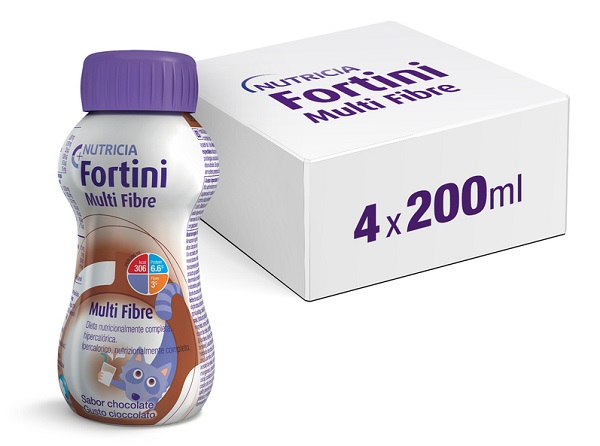 FORTINI MULTI FIBRE GUSTO CIOCCOLATO 200 ML - Farmacia Mastrangelo 