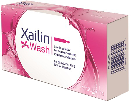 XAILIN WASH SOLUZIONE STERILE OCULARE 20 FLACONCINI 5 ML MONODOSE - Farmacia Mastrangelo 