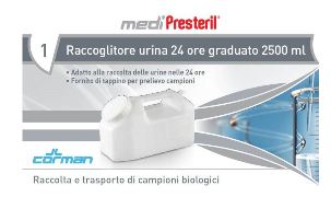 CONTENITORE URINA 24 ORE MEDIPRESTERIL - Farmacia Mastrangelo 