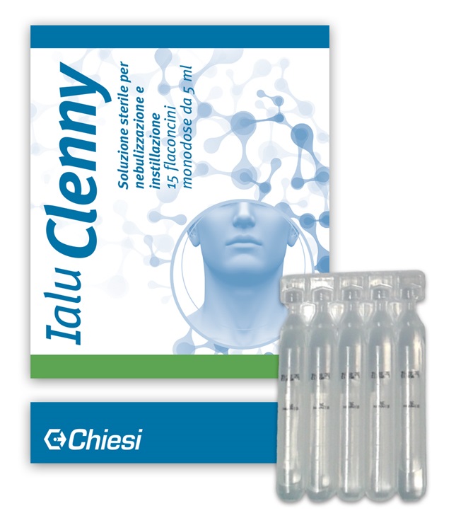 IALU CLENNY 15 FLACONCINI 5 ML SOLUZIONE STERILE PER NEBULIZZAZIONE E INSTILLAZIONE CON ACIDO IALURONICO - Farmacia Mastrangelo 