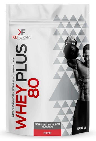 WHEY PLUS 80 FRAGOLA BUSTA 900 G - Farmacia Mastrangelo 