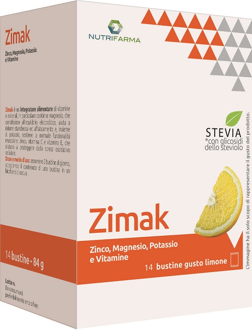 ZIMAK 14 BUSTE 6 G LIMONE - Farmacia Mastrangelo 