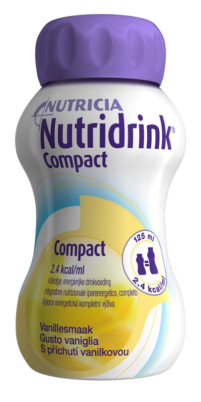 NUTRIDRINK COMPACT VANIGLIA 125 ML 4 PEZZI - Farmacia Mastrangelo 