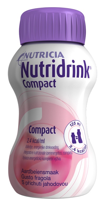 NUTRIDRINK COMPACT FRAGOLA 4X125 ML - Farmacia Mastrangelo 