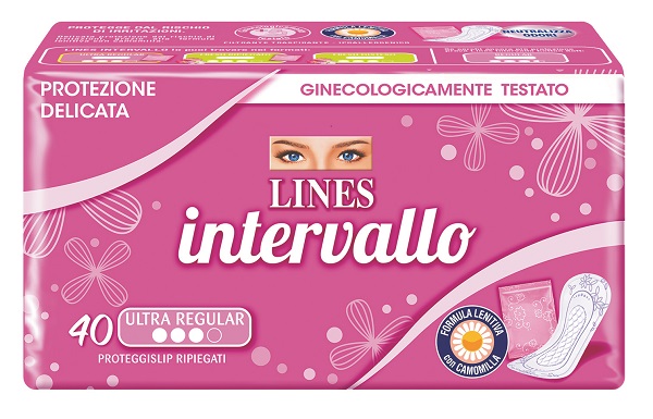 PROTEGGISLIP LINES INTERVALLO RIPIEGATO 40 PEZZI - Farmacia Mastrangelo 