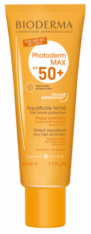 PHOTODERM MAX AQUAFLUIDE TINTED NP FLUIDO SOLARE SPF 50+ UVA 26 40 ML - Farmacia Mastrangelo 