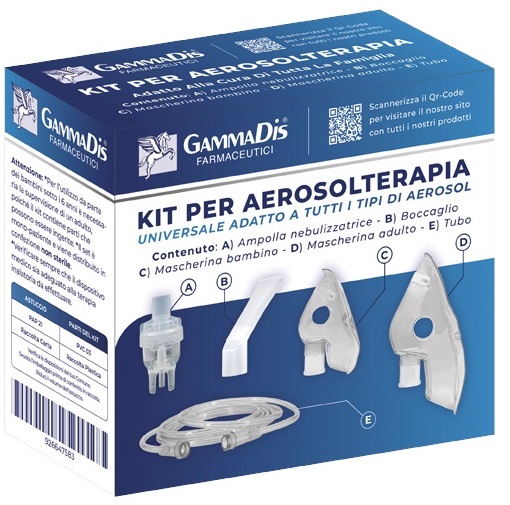 KIT AEROSOL COMPLETO GAMMADIS - Farmacia Mastrangelo 