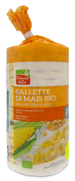 FSC GALLETTE DI MAIS CON SALE BIOLOGICHE 110 G - Farmacia Mastrangelo 