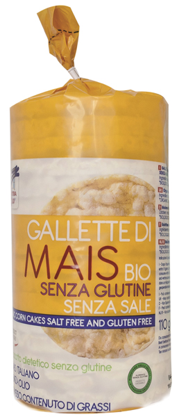 FSC GALLETTE DI MAIS SENZA SALE BIOLOGICHE 110 G - Farmacia Mastrangelo 
