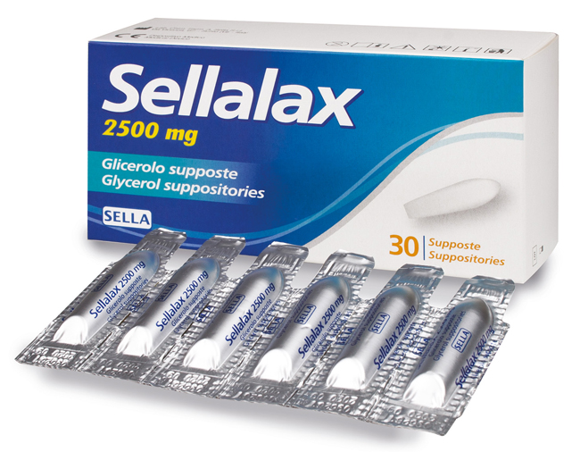 SELLALAX 2500MG SUPPOSTE GLICEROLO 30 PEZZI - Farmacia Mastrangelo 