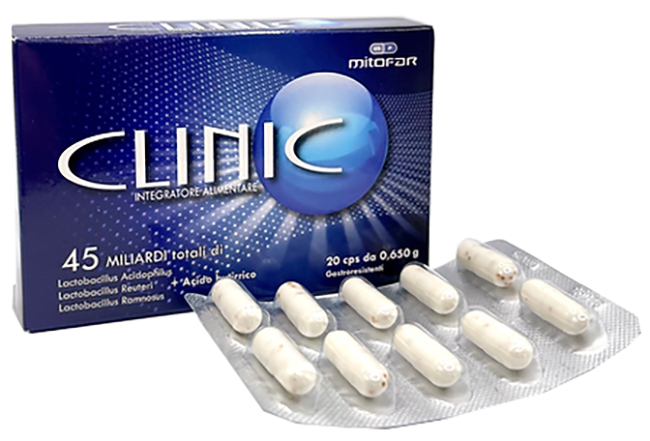 CLINIC 20 CAPSULE - Farmacia Mastrangelo 