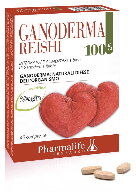 GANODERMA REISHI 100% 45 COMPRESSE - Farmacia Mastrangelo 