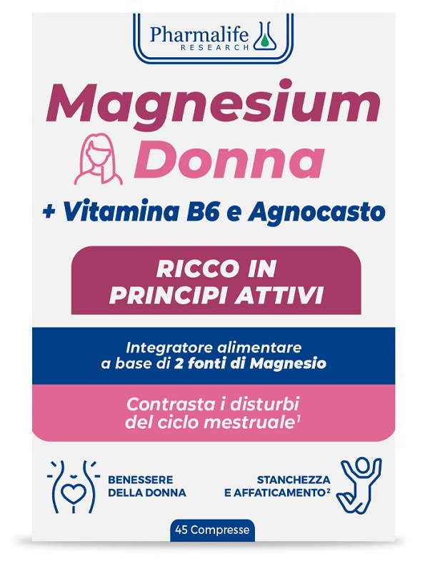 MAGNESIUM DONNA 45 COMPRESSE - Farmacia Mastrangelo 