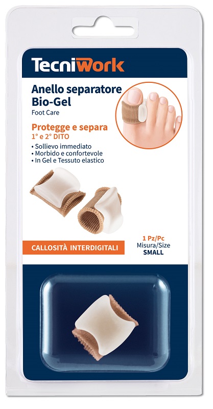 BIO-GEL ANELLO SEPARATORE PER ALLUCE S 1 PEZZO - Farmacia Mastrangelo 