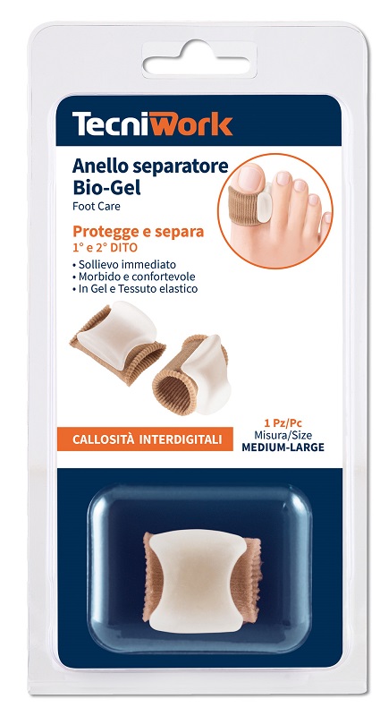 BIO-GEL ANELLO SEPARATORE PER ALLUCE M/L 1 PEZZO - Farmacia Mastrangelo 