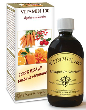 VITAMIN 100 LIQUIDO ANALCOLICO 500 ML - Farmacia Mastrangelo 