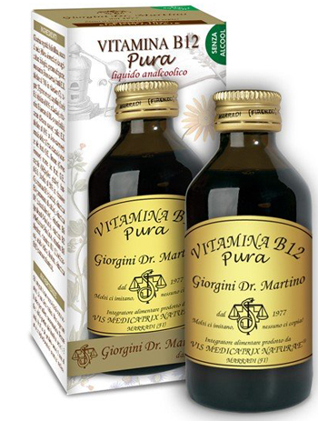 VITAMINA B12 PURA 100 ML LIQUIDO ANALCOLICO - Farmacia Mastrangelo 