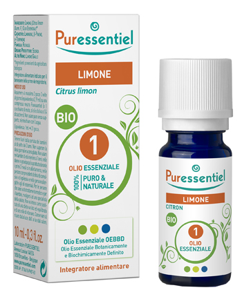 PURESSENTIEL LIMONE OLIO ESSENZIALE BIO 10 ML - Farmacia Mastrangelo 