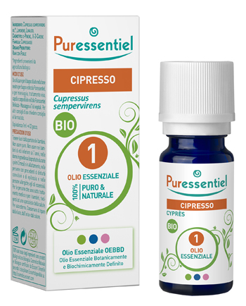 PURESSENTIEL CIPRESSO OLIO ESSENZIALE BIO 10 ML - Farmacia Mastrangelo 