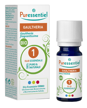 PURESSENTIEL OLIO ESSENZIALE GAULTHERIA BIO 10 ML - Farmacia Mastrangelo 