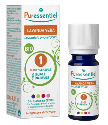 PURESSENTIEL LAVANDA VERA OLIO ESSENZIALE BIO 10 ML - Farmacia Mastrangelo 
