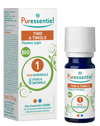 PURESSENTIEL TIMO TIMOLO OLIO ESSENZIALE BIO 10 ML - Farmacia Mastrangelo 