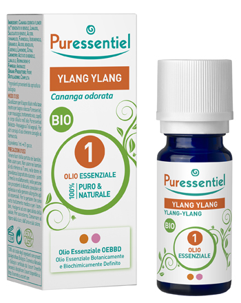 PURESSENTIEL OLIO ESSENZIALE YLANG YLANG BIO 5 ML - Farmacia Mastrangelo 