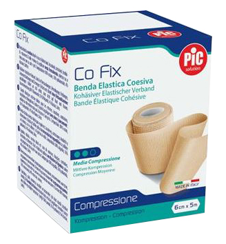BENDA ELASTICA PIC CO FIX AUTOADESIVA 12X5CM MEDIUM - Farmacia Mastrangelo 