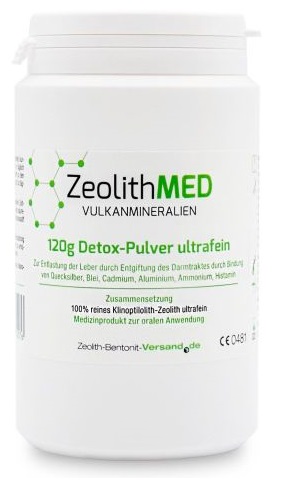 ZEOLITHMED MINERALI VULCANICI DETOX POLVERE ULTRAFINE 120 G - Farmacia Mastrangelo 
