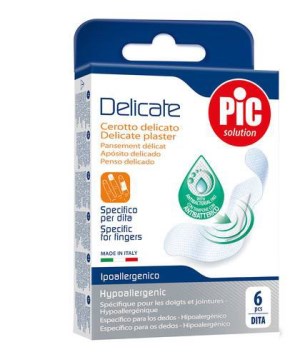 CEROTTO PIC DELICATE DITA ANTIBATTERICO 6 PEZZI - Farmacia Mastrangelo 