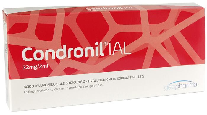 SIRINGA INTRA-ARTICOLARE CONDRONIL IAL ACIDO IALURONICO 1,6% 2 ML - Farmacia Mastrangelo 