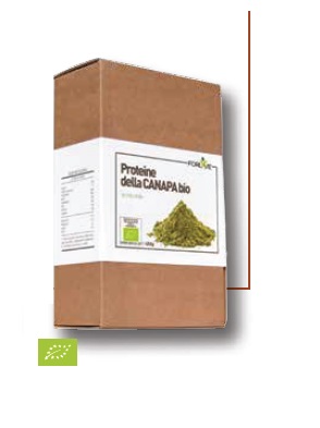 PROTEINE DELLA CANAPA BIO 450 G - Farmacia Mastrangelo 