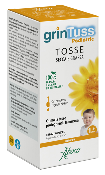 GRINTUSS PEDIATRIC SCIROPPO 180 G - Farmacia Mastrangelo 