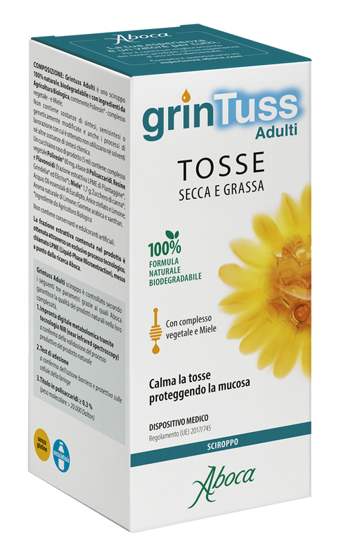 GRINTUSS ADULTI SCIROPPO 180 G - Farmacia Mastrangelo 