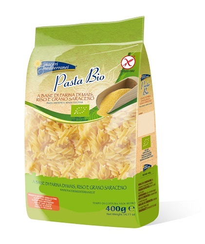 PIACERI MEDITERRANEI FUSILLI BIO 400 G - Farmacia Mastrangelo 