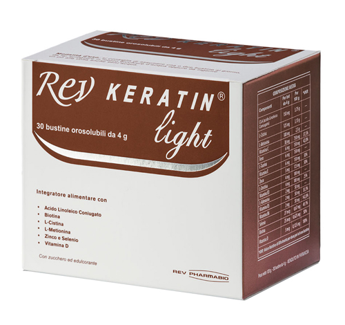 REV KERATIN LIGHT 30 BUSTE 120 G - Farmacia Mastrangelo 