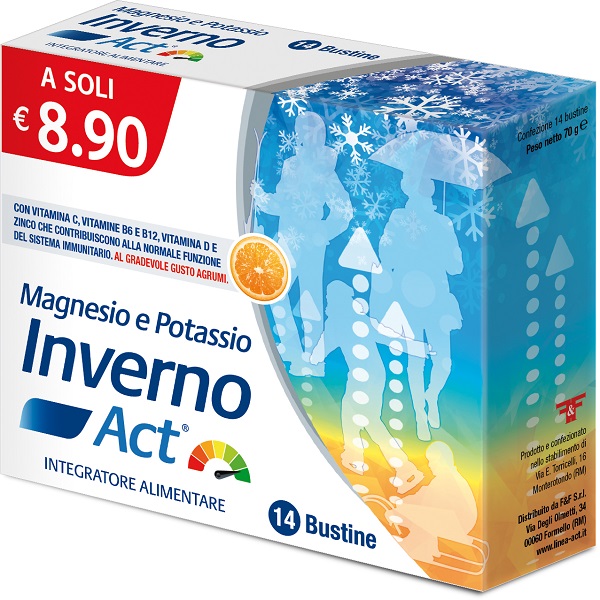 MAGNESIO E POTASSIO INVERNO ACT 14 BUSTINE - Farmacia Mastrangelo 