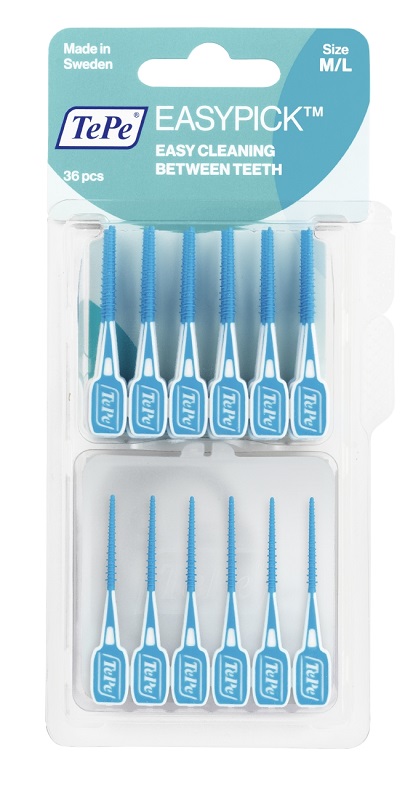 TEPE EASYPICK M/L BLU 36 PEZZI - Farmacia Mastrangelo 