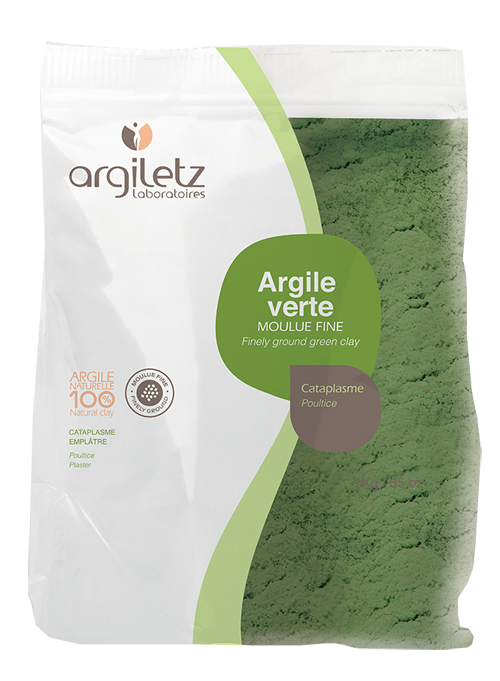 ARGILETZ ARGILLA VERDE MOULE FINE 1 KG - Farmacia Mastrangelo 
