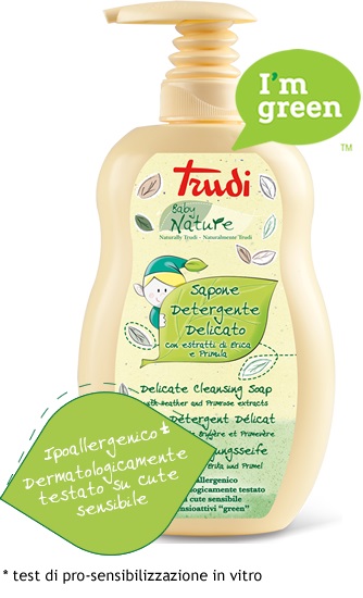 TRUDI BABY NATURE SAPONE DETERGENTE DELICATO 400 ML - Farmacia Mastrangelo 
