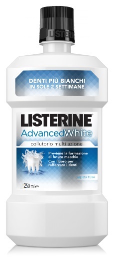 LISTERINE ADVANCE WHITE 250 ML - Farmacia Mastrangelo 