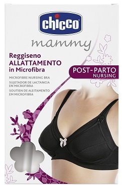 CHICCO MAMMY REGGISENO MICROFIBRA ALLATTAMENTO NERO 3D - Farmacia Mastrangelo 