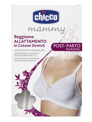 CHICCO MAMMY REGGISENO COTONE ALLATTAMENTO BIANCO 4C - Farmacia Mastrangelo 