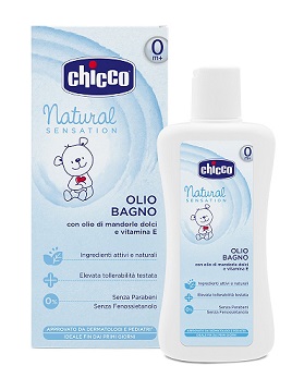 CHICCO OLIO BAGNO NATURAL SENSATION 200 ML - Farmacia Mastrangelo 