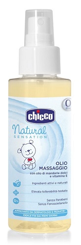 CHICCO OLIO MASSAGGIO NATURAL SENSATION 100 ML - Farmacia Mastrangelo 