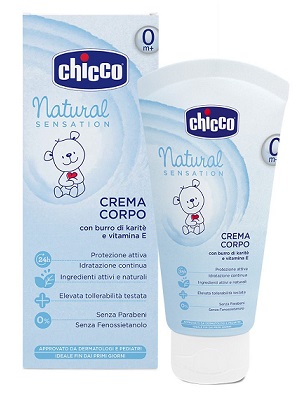 CHICCO CREMA CORPO NATURAL SENSATION 150 ML - Farmacia Mastrangelo 
