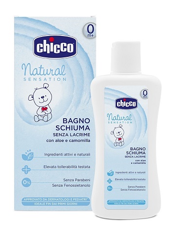 CHICCO BAGNOSCHIUMA NATURAL SENSATION 500 ML - Farmacia Mastrangelo 