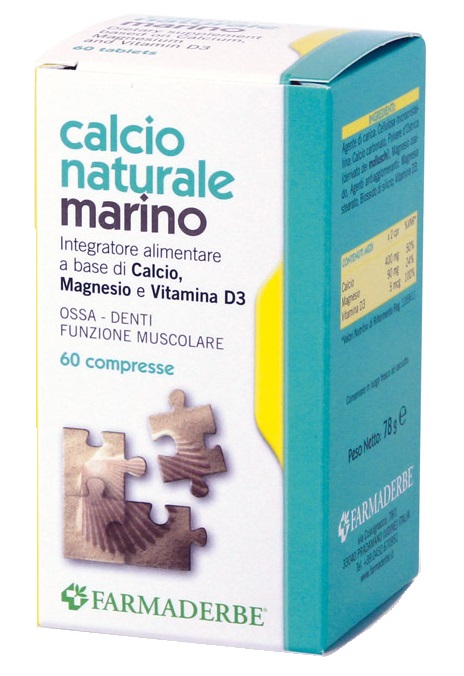 SALCIO NATURALE MARINO 60 COMPRESSE - Farmacia Mastrangelo 